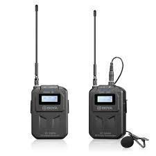 BOYA BY-WM6S UHF Wireless Mic System for Pro Audio Recording BOYA BY-WM6S UHF Wireless Mic System for Pro Audio Recording