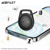 متعقب ACEFAST S2 صغير Apple Find My مفاتيح وحقائب