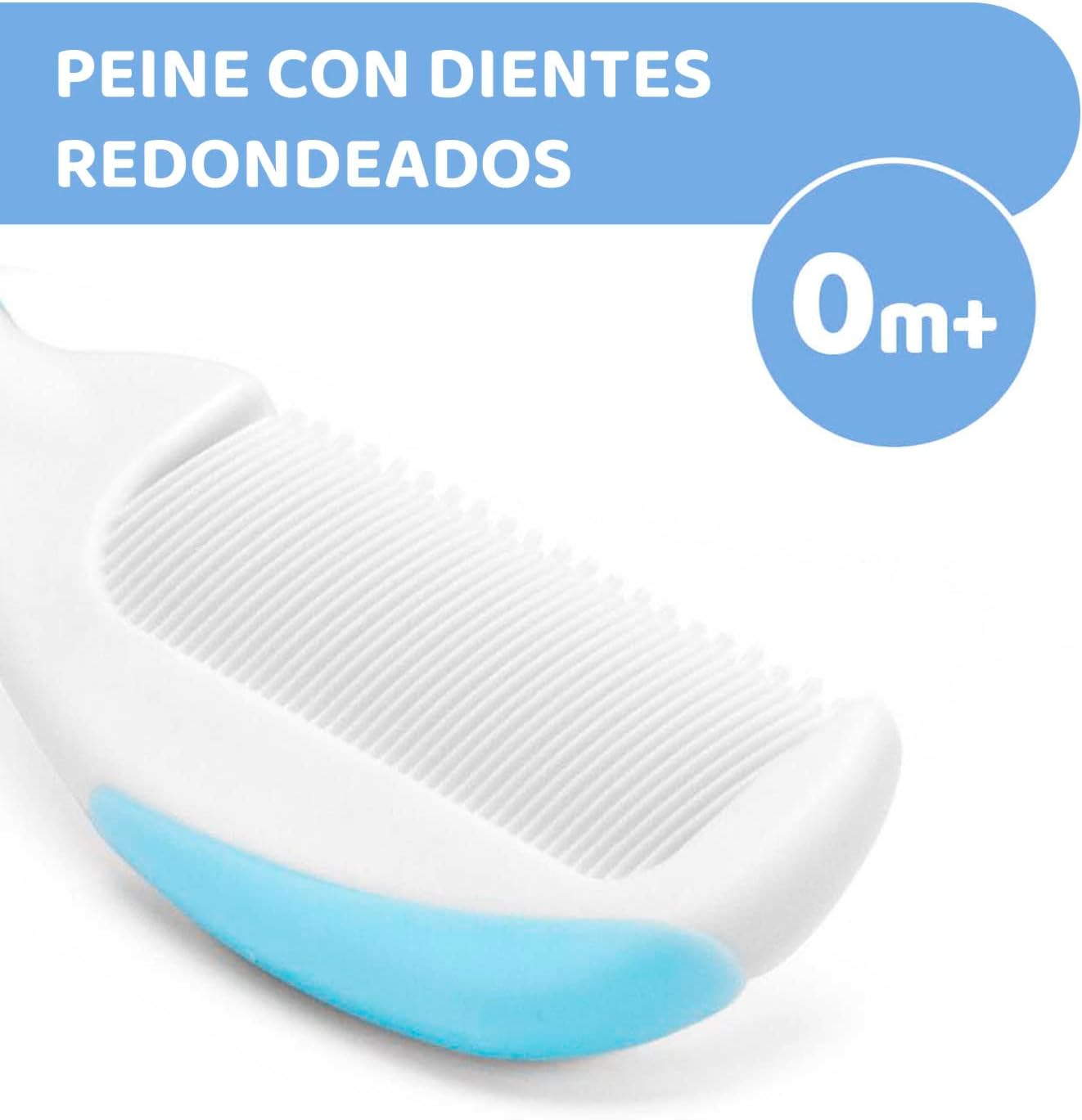 Chicco Baby Brush & Comb Set Soft & Safe - Light Blue Chicco Baby Brush & Comb Set Soft & Safe - Light Blue