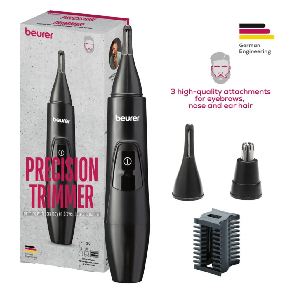 Beurer MN2X Precision Trimmer for Eyebrows & Excess Hair