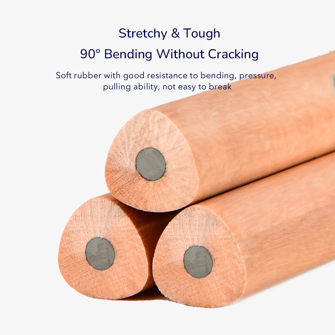 Mideer Thick Triangular Pencils HB - 30pcs Mideer Thick Triangular Pencils HB - 30pcs