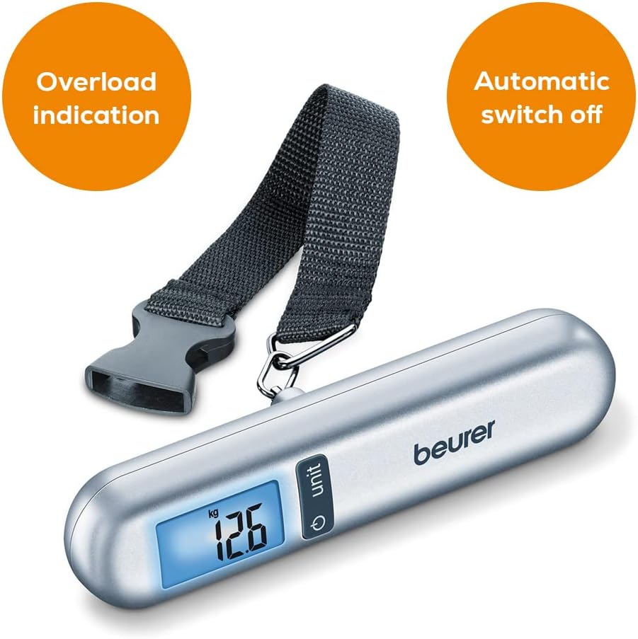 Beurer LS 06 Luggage Scale Accurate & Travel Friendly