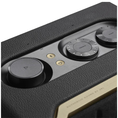 JBL Authentics 300 Retro Bluetooth Speaker with Built-in Battery - Black