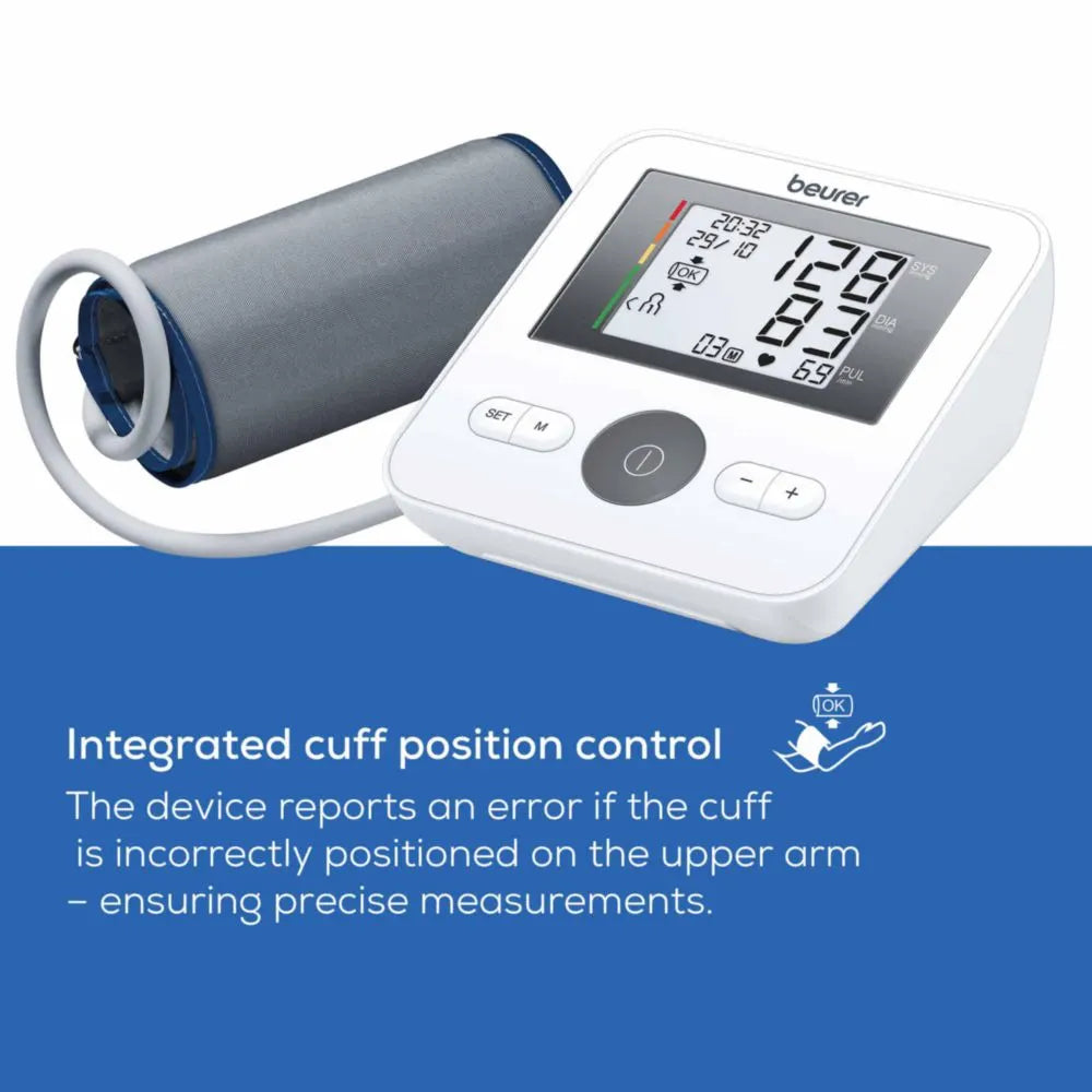 Beurer BM 27 Upper Arm Blood Pressure Monitor with Large Display