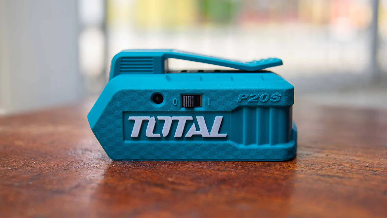 TOTAL 20V USB Battery Charger Smart & Portable Power Solution TOTAL 20V USB Battery Charger Smart & Portable Power Solution