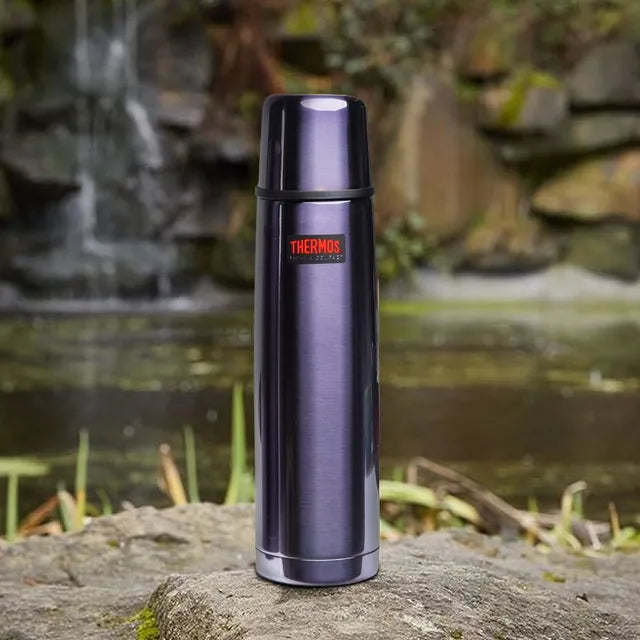 THERMOS Vacuum Flask 500ml Hot & Cold Retention - Midnight Blue THERMOS Vacuum Flask 500ml Hot & Cold Retention - Midnight Blue