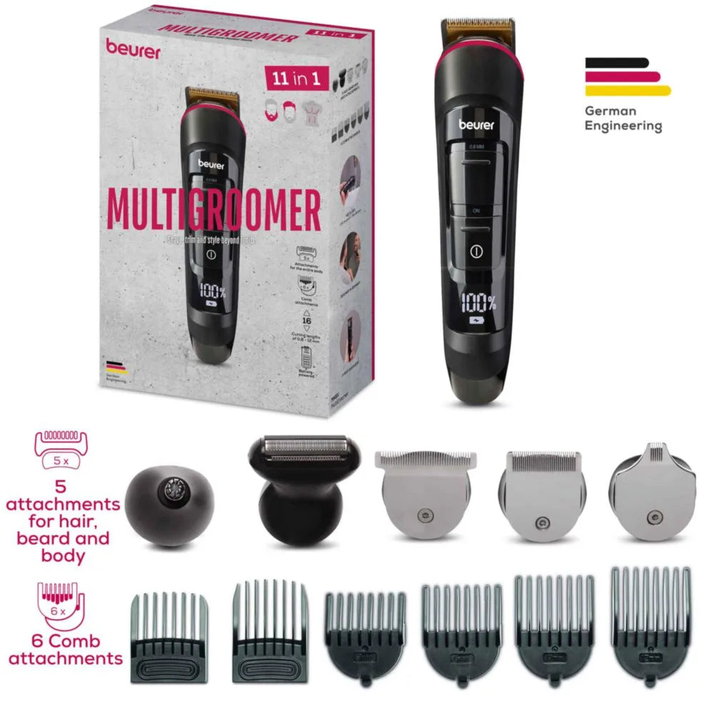 Beurer MN9X Multi Use Waterproof Trimmer - Black Beurer MN9X Multi Use Waterproof Trimmer - Black