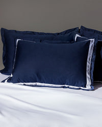 Jeanne King Size Duvet Cover Set-bordered-satin - Madame Coco JO