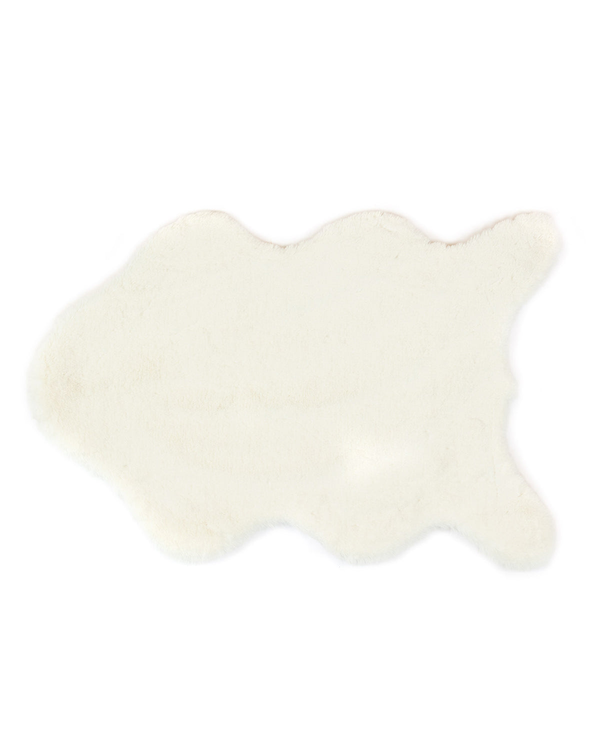 Arc En Ciel Imitation Rabbit Plush Rug - Madame Coco JO
