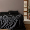 Linda Single Size Duvet Cover Set-washed Seersucker - Madame Coco JO