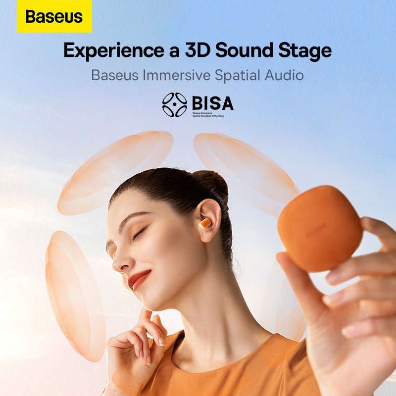 Baseus AirNora 2 True Wireless Earphones - Gradient Orange