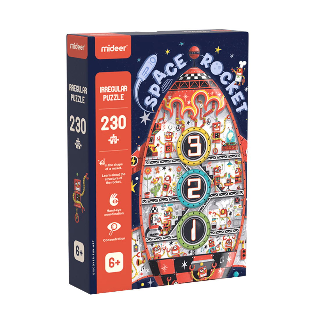 لعبة تركيب الأشكال صاروخ الفضاء من ميدير