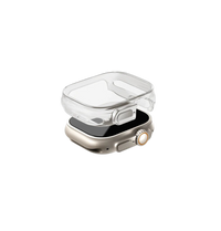 UNIQ Garde Hybrid Watch Case With Screen Protection 49MM - Dove Clear