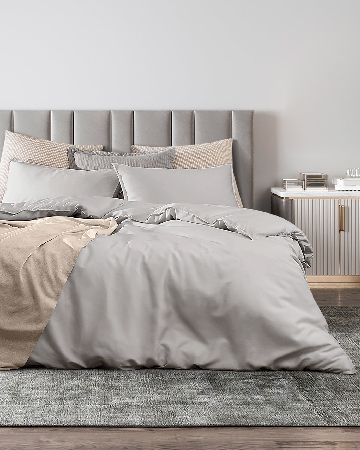 Loire Double Size Duvet Cover Set - Tencel - Madame Coco JO