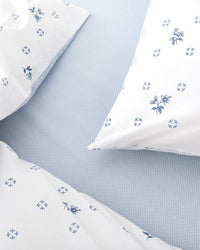Dace King Size Fitted  Duvet Cover Set - Ranforce Patterned - Madame Coco JO