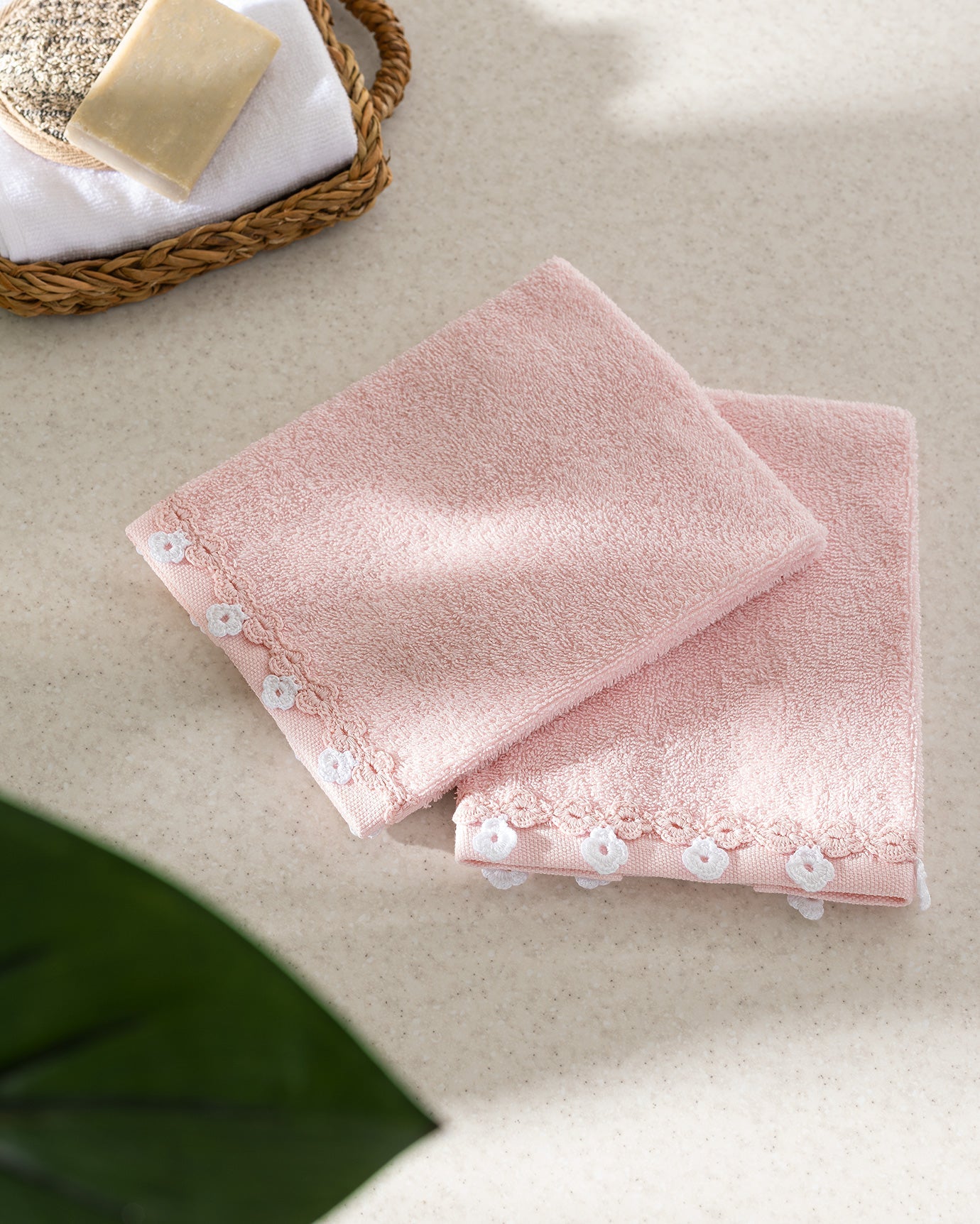 Jeanne 2 Pack Hand Towel - Madame Coco JO