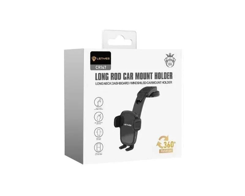 LENYES CR147 Car Phone Holder – Black LENYES CR147 Car Phone Holder – Black