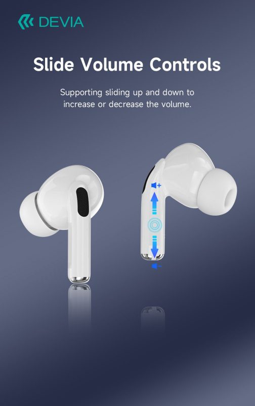 Devia Earbuds Pro2 TWS Earphone Full function version - White