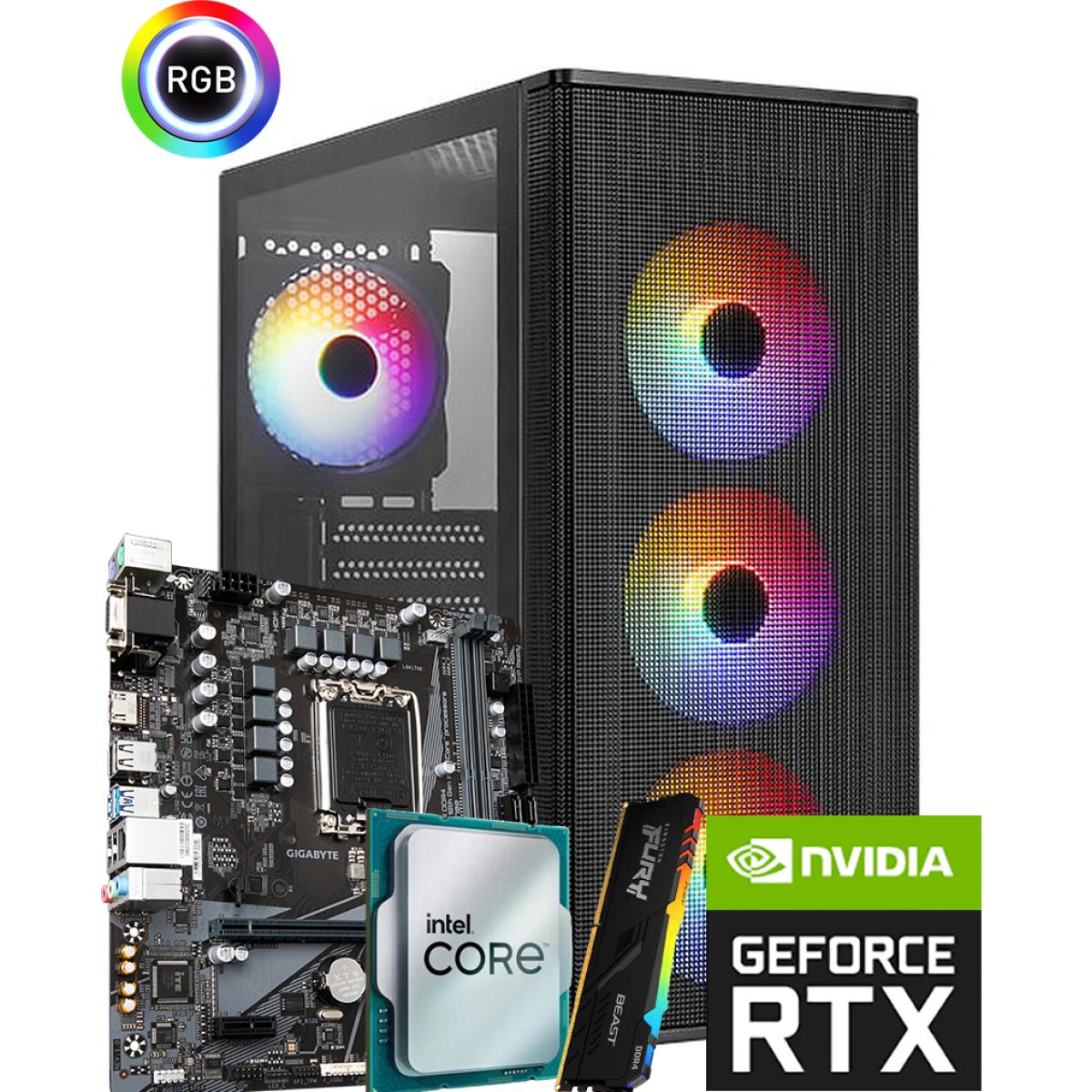 INTEL CORE i5 12400F // RTX 4060 Ti 8GB // 16GB RAM - Custom Build
