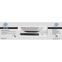 Home Electric HK-702 Wall Fan Heater | 2000W, Timer & Remote
