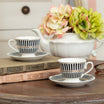 Chic 4-piece Coffee Cup Set - Madame Coco JO
