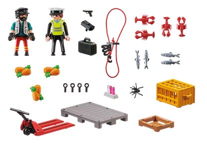 Playmobil Cargo Customs Check - Fun Role-Play Toy
