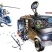 Playmobil Helicopter Chase with Runaway Van - Toy Adventure