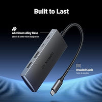محور USB-C Hub 10Gbps - 2 USB-C & 2 USB-A