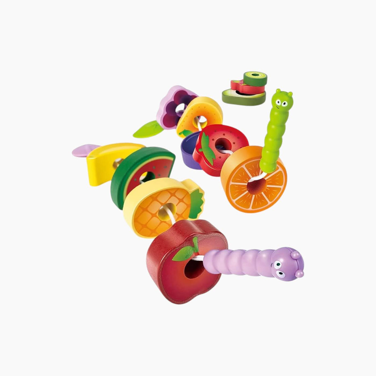 Hape Caterpillar Fruit Feast Playset