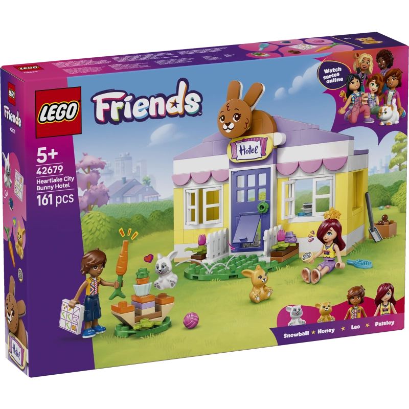 LEGO Friends فندق الأرانب 42679 – 161 قطعة