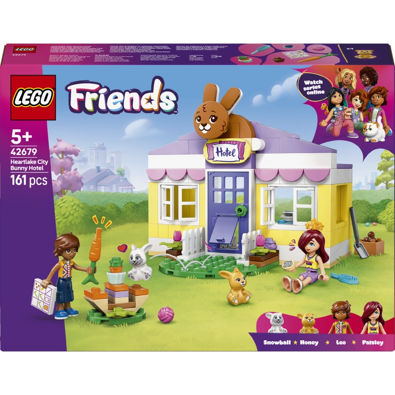 LEGO Friends فندق الأرانب 42679 – 161 قطعة