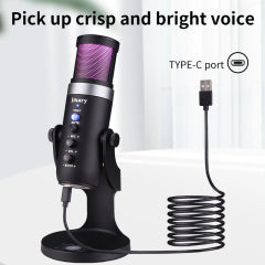 Jmary MC-PW9 RGB Microphone – Pro Audio & RGB Lighting