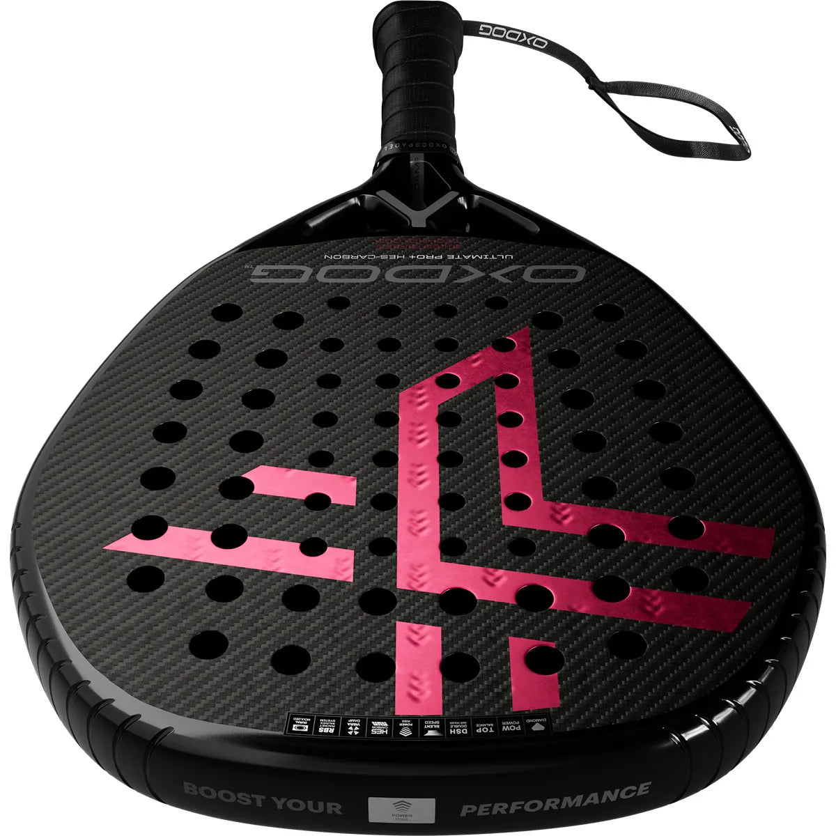 OXDOG Ultimate Pro+ HES-Carbon SilentSpeed 3D/Sand DM Racket