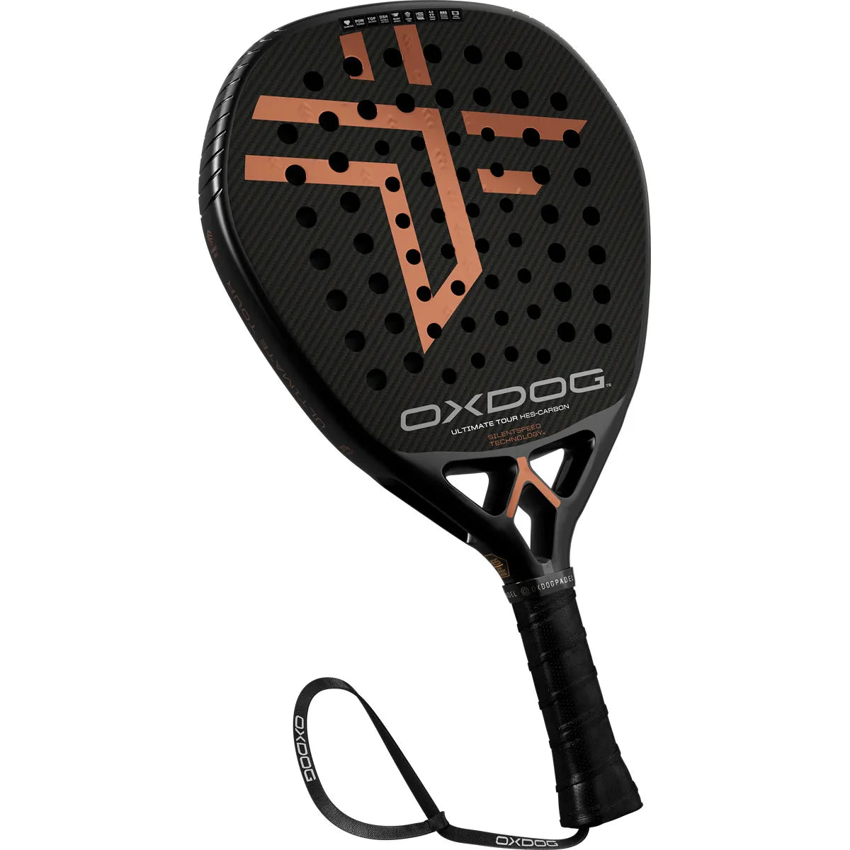 OXDOG Ultimate Tour HES-Carbon SilentSpeed 3D DM Racket OXDOG Ultimate Tour HES-Carbon SilentSpeed 3D DM Racket
