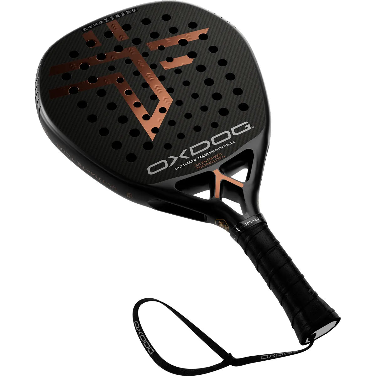 OXDOG Ultimate Tour HES-Carbon SilentSpeed 3D DM Racket OXDOG Ultimate Tour HES-Carbon SilentSpeed 3D DM Racket