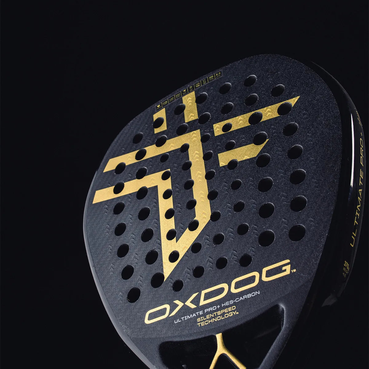 OXDOG Ultimate Pro+ HES-Carbon SilentSpeed Racket OXDOG Ultimate Pro+ HES-Carbon SilentSpeed Racket