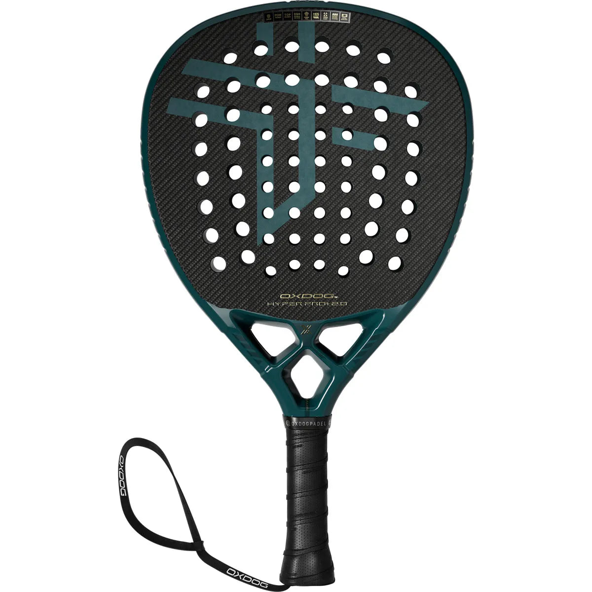 OXDOG Hyper Pro+ 2.0 HES-Carbon Teardrop Racket OXDOG Hyper Pro+ 2.0 HES-Carbon Teardrop Racket