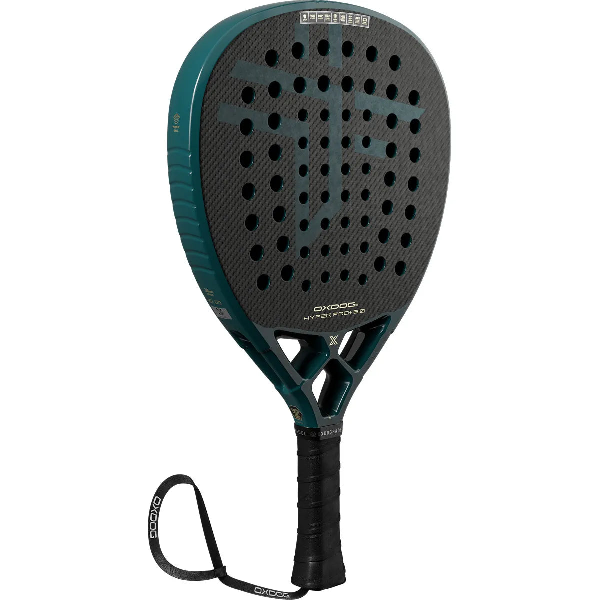 OXDOG Hyper Pro+ 2.0 HES-Carbon Teardrop Racket OXDOG Hyper Pro+ 2.0 HES-Carbon Teardrop Racket