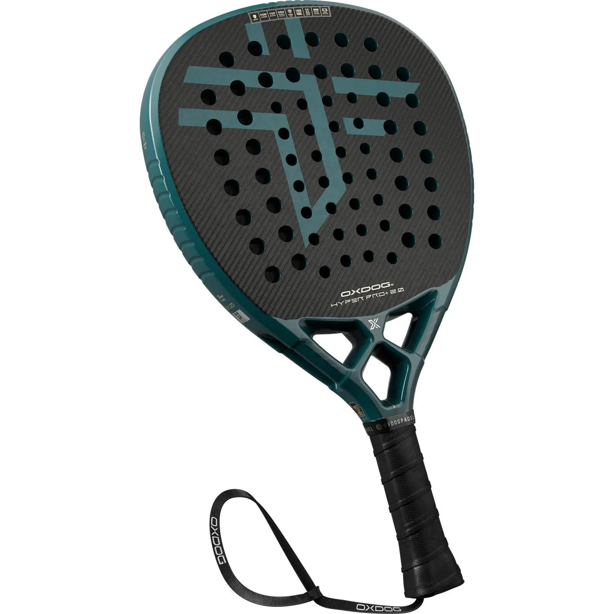 OXDOG Hyper Pro+ 2.0 HES-Carbon Teardrop Racket OXDOG Hyper Pro+ 2.0 HES-Carbon Teardrop Racket