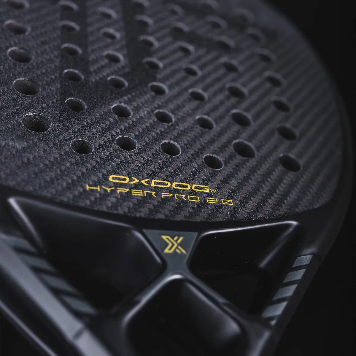 OXDOG HYPER PRO 2.0 HES-Carbon PowerRibs 3D / Sand DR Racket