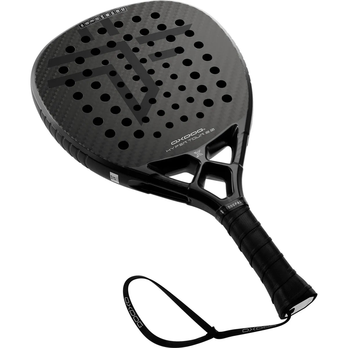 OXDOG Hyper Tour 2.0 HES-Carbon PowerRibs 3D DR Racket