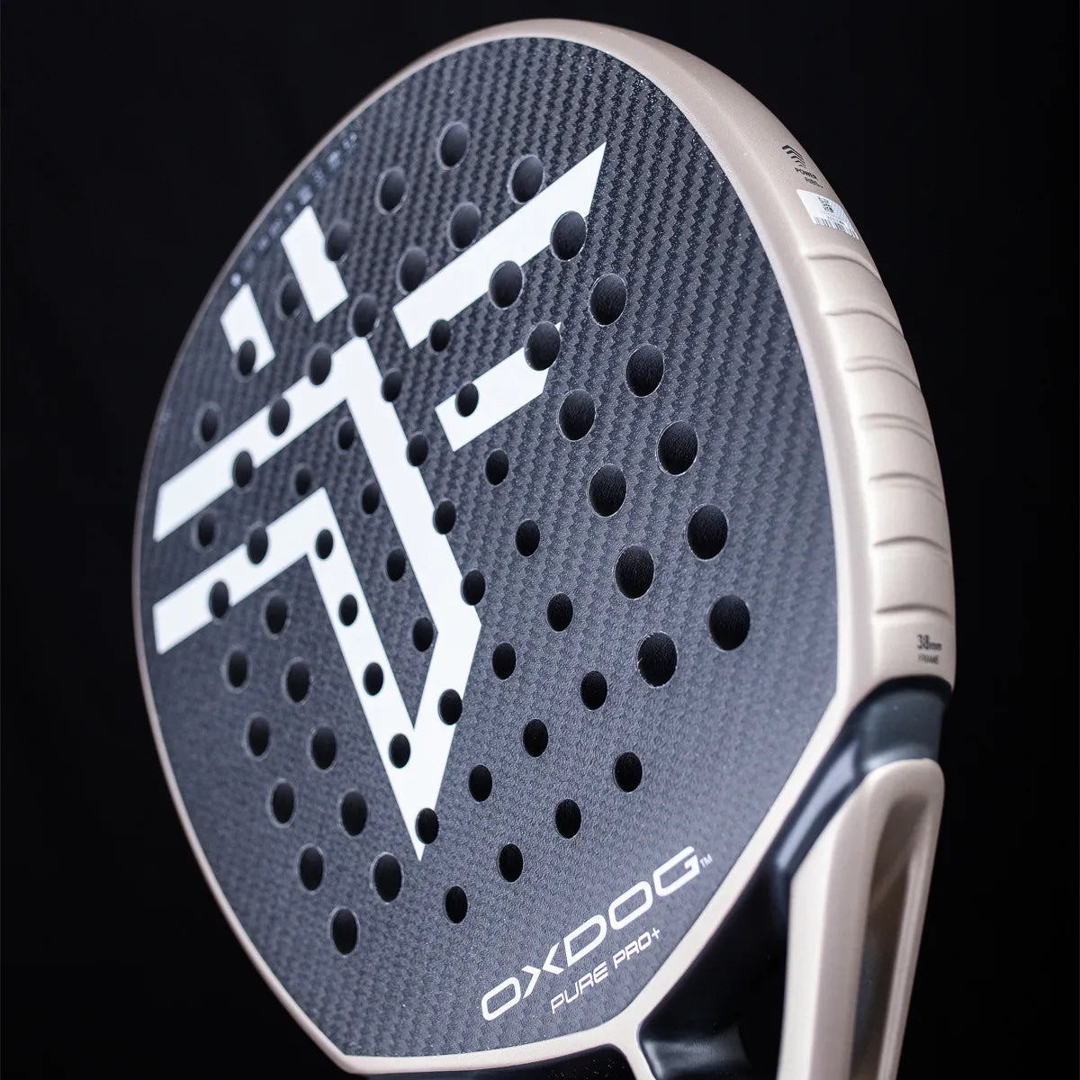 OXDOG Pure Pro+ HES-Carbon PowerRibs 3D/Sand HY Racket