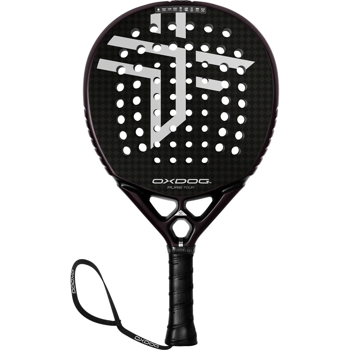 OXDOG Pure Tour HES-Carbon PowerRibs 3D HY Racket OXDOG Pure Tour HES-Carbon PowerRibs 3D HY Racket