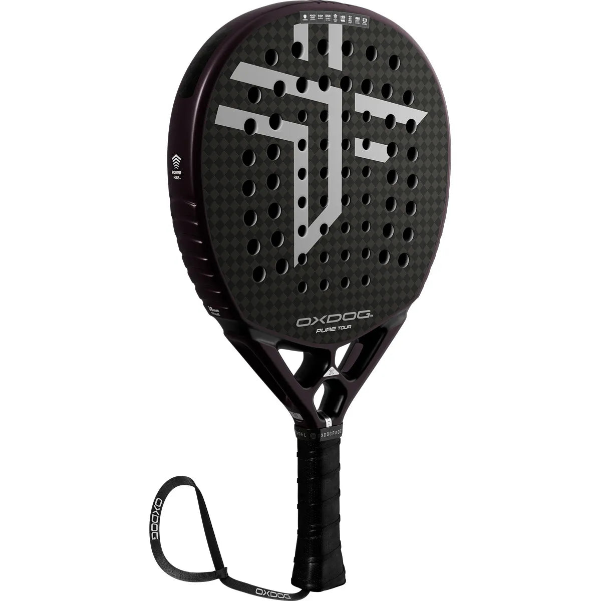 OXDOG Pure Tour HES-Carbon PowerRibs 3D HY Racket OXDOG Pure Tour HES-Carbon PowerRibs 3D HY Racket