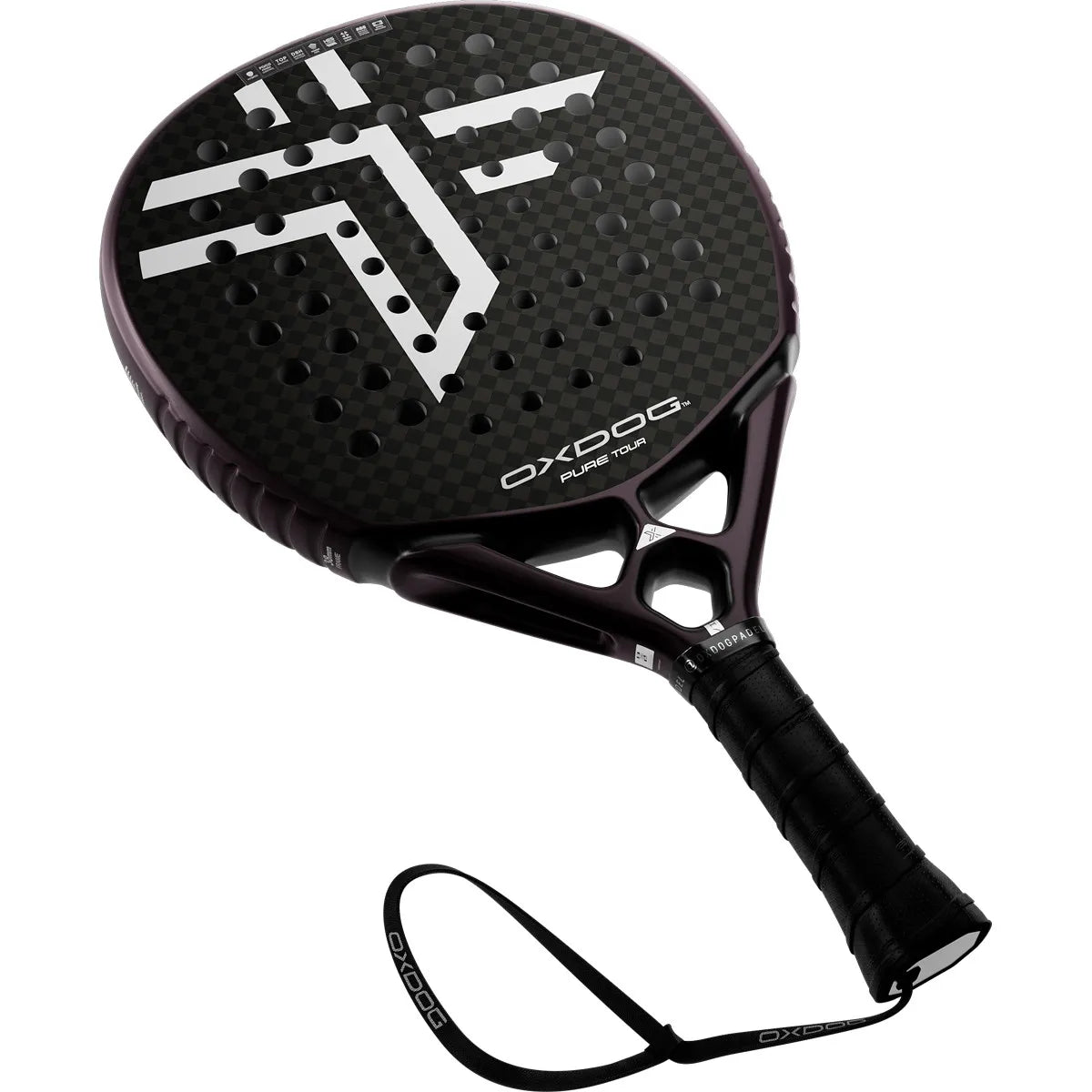 OXDOG Pure Tour HES-Carbon PowerRibs 3D HY Racket OXDOG Pure Tour HES-Carbon PowerRibs 3D HY Racket