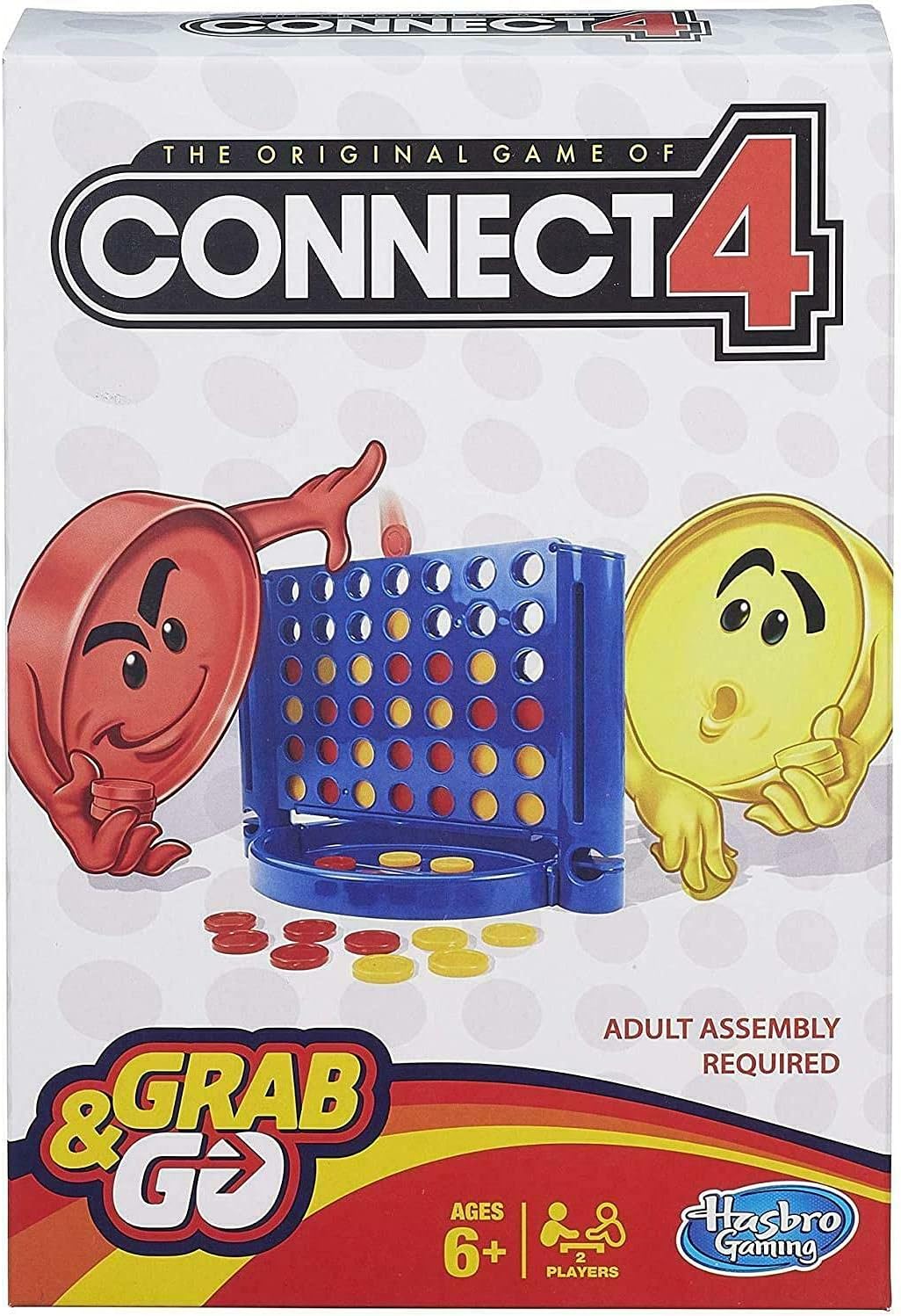 Hasbro Connect 4 Grab & Go Game Hasbro Connect 4 Grab & Go Game