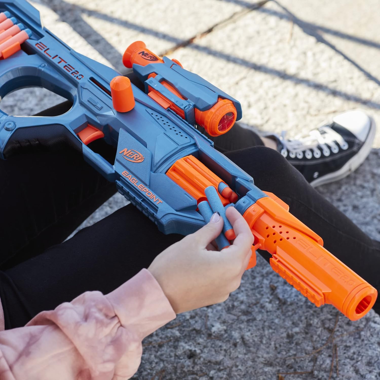 Hasbro Nerf Elite 2.0 Eaglepoint Rd-8 Blaster Hasbro Nerf Elite 2.0 Eaglepoint Rd-8 Blaster