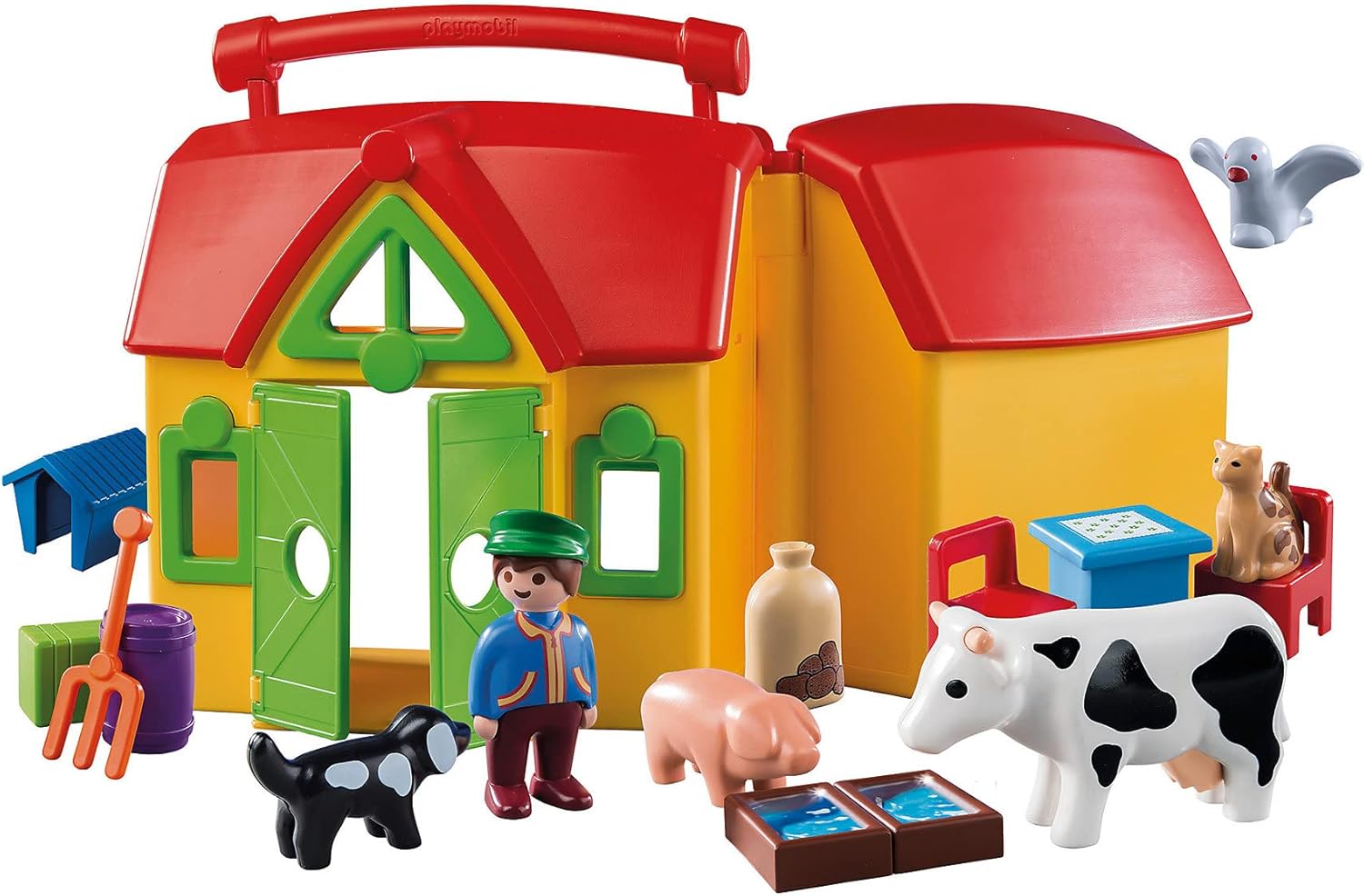 Playmobil My Take Along Farm - Fun & Portable Toy for Kids