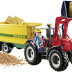 Playmobil Farm Tractor for Kids 4+ with Feed Trailer