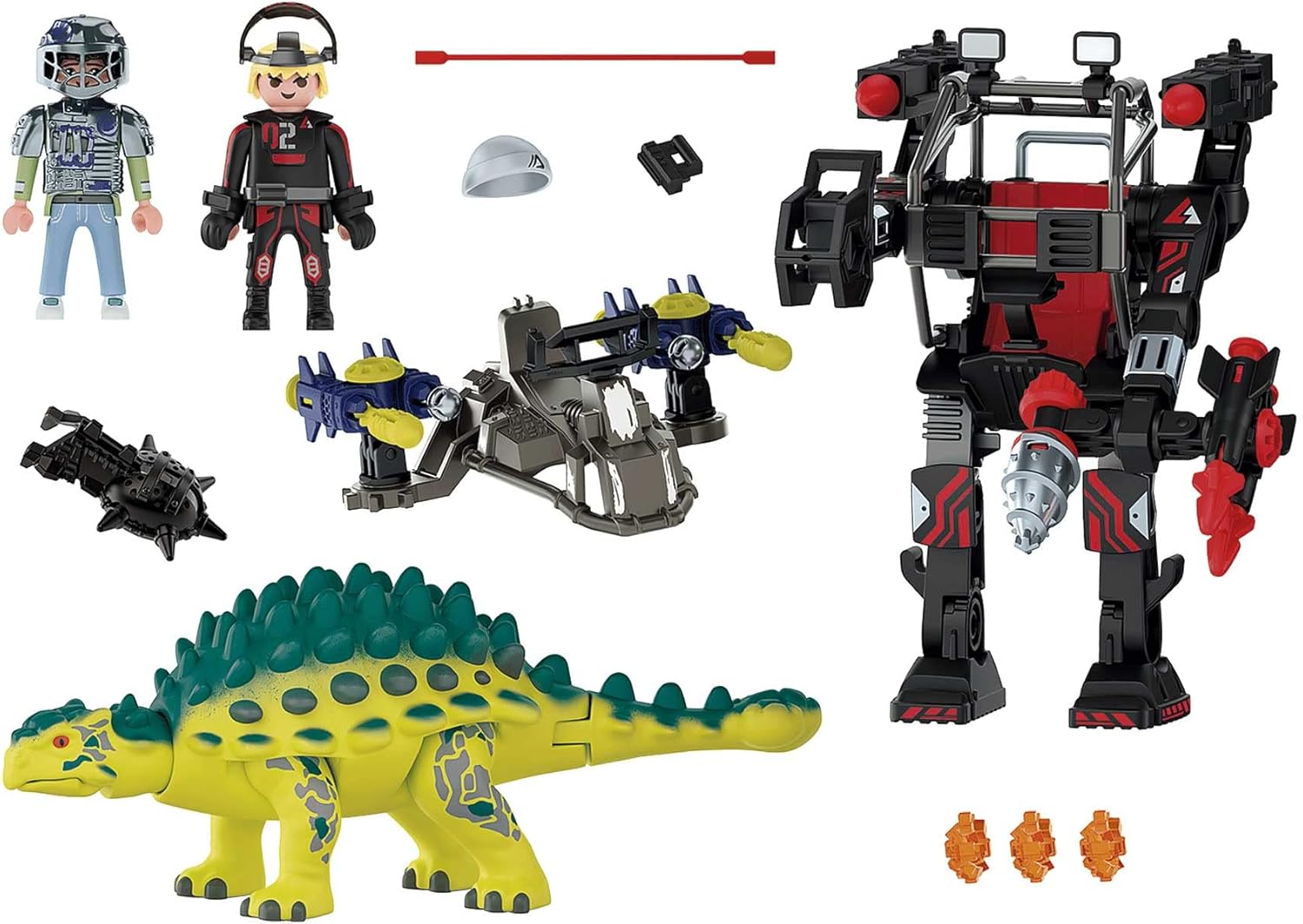 Playmobil Dino Rise Saichania Robot Invasion Adventure Playmobil Dino Rise Saichania Robot Invasion Adventure